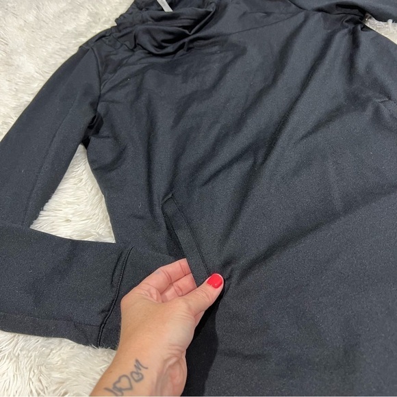 Fabletics Black Long Sleeve Sweatshirt Liora Dress Womans Small - Picture 5 of 11